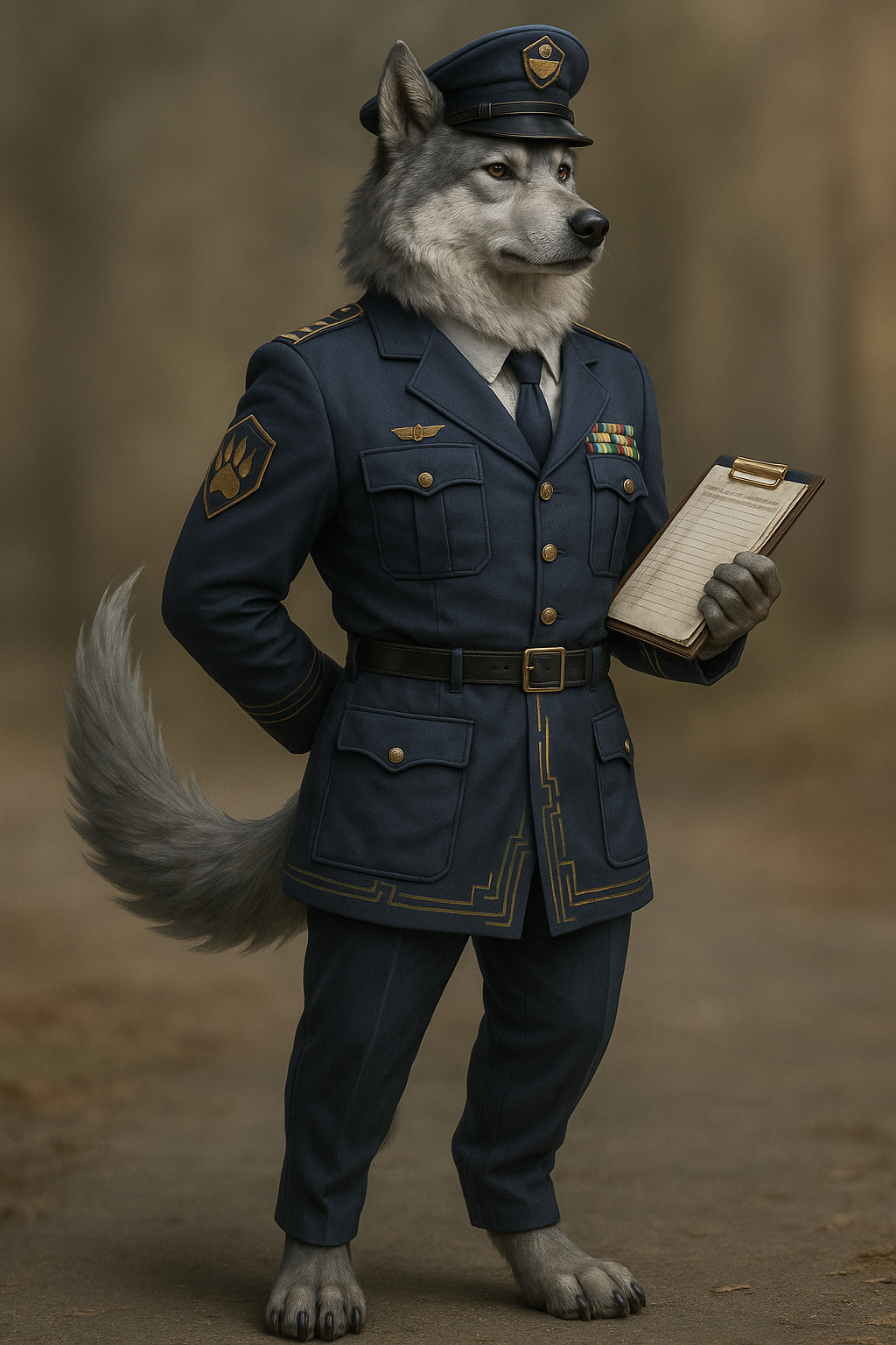 The Commander — canonical Inner Wolves illustration