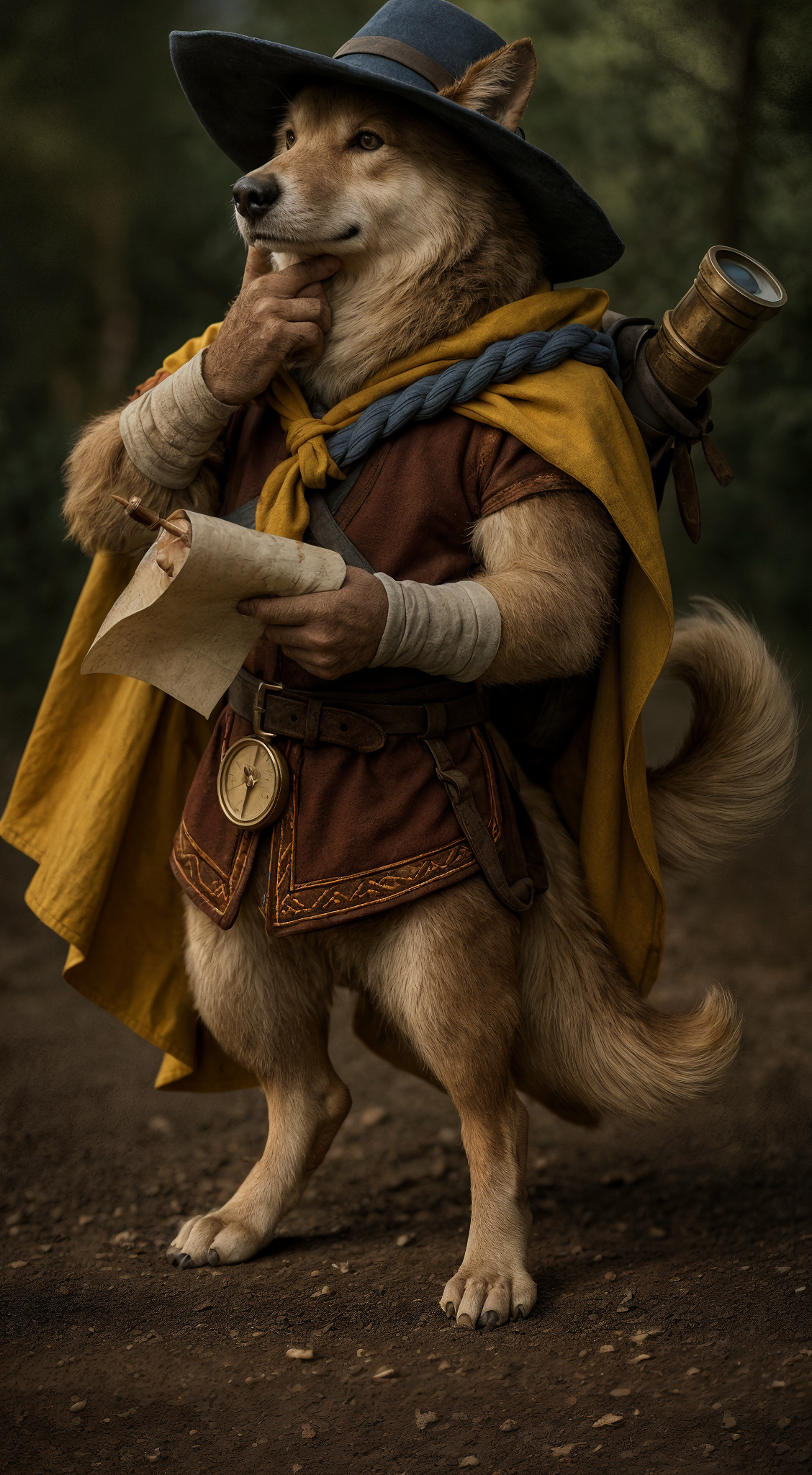 The Explorer — canonical Inner Wolves illustration